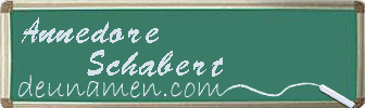 Annedore Schabert Visitenkarte